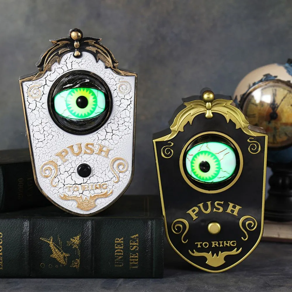 Halloween Decoration One-eyed Doorbell Horror