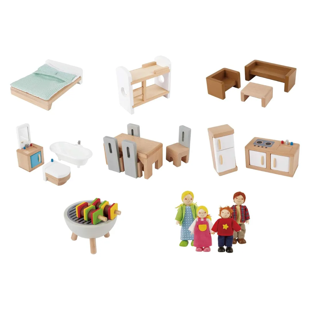 Hape Doll Family Mansion (3y )