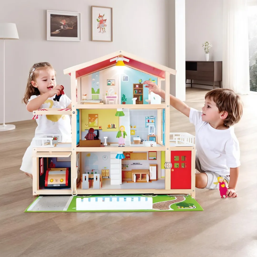Hape Doll Family Mansion (3y )