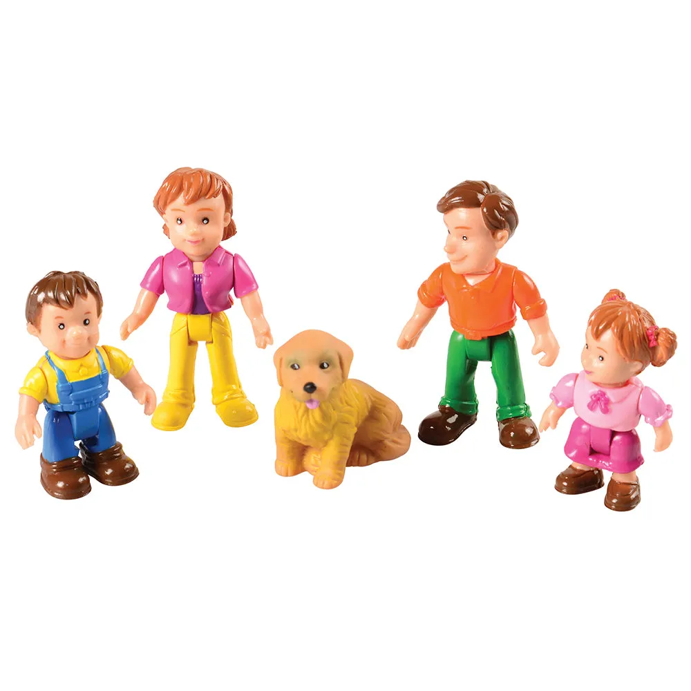 Happy Home Take-Along Doll House | 33 Piece Set