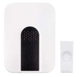 Heath Zenith SL-7307-03 Wireless Door Chime Kit, Plastic