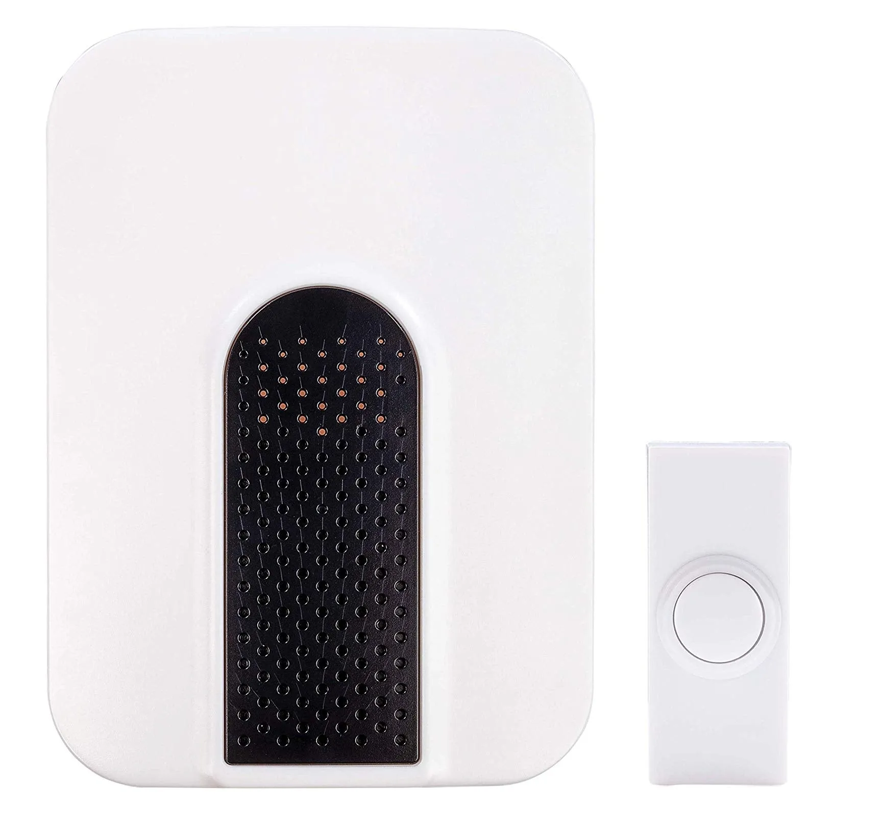 Heath Zenith SL-7307-03 Wireless Door Chime Kit, Plastic