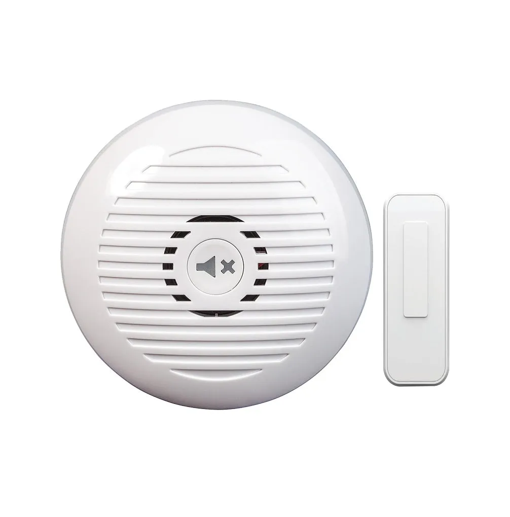 Heath Zenith SL-7912-03 Doorbell Kit, White
