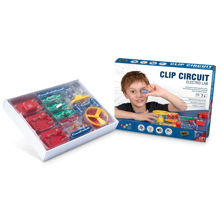 Heebie Jeebies Clip Circuit Electro Lab Early Science STEM Toys 7yrs 