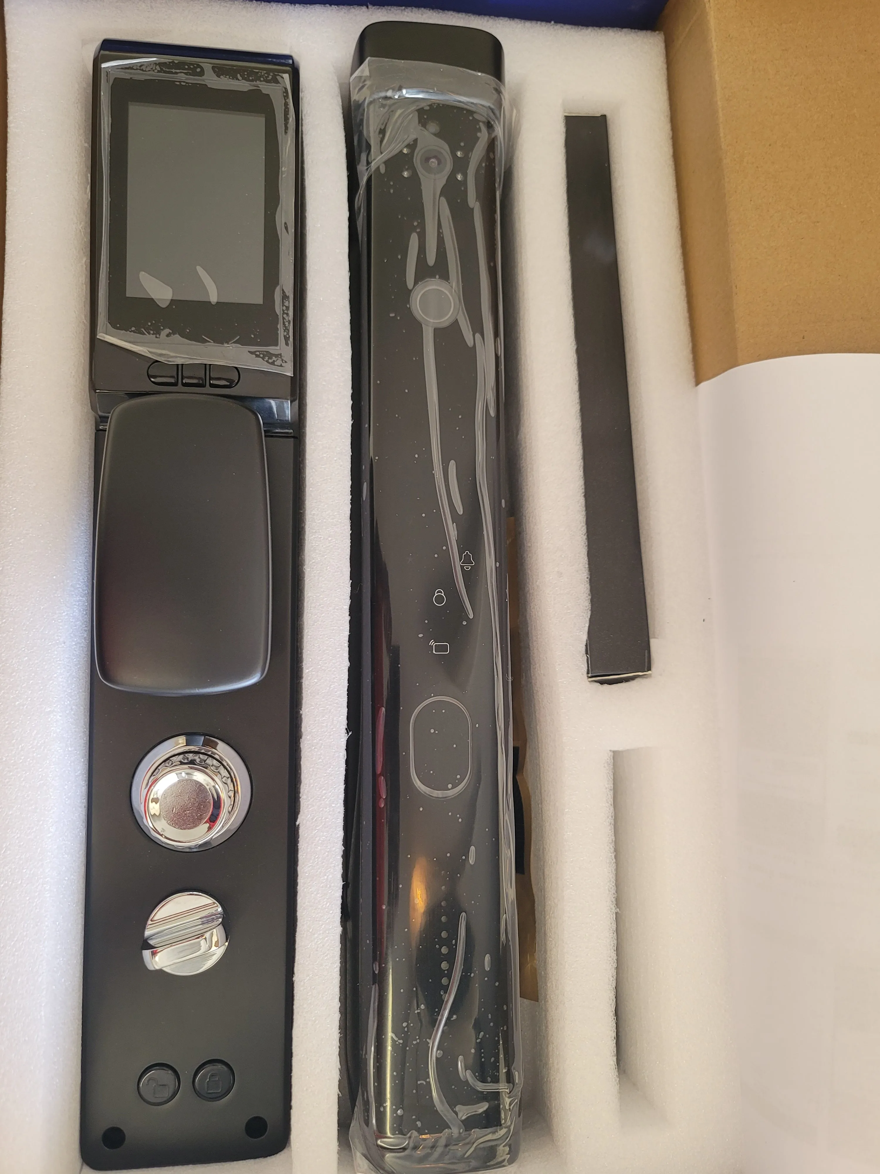 HI TOWER | Smart Lock With High Quality Camera, Remote APP Unlock, Electronic Fingerprint, Digital Card, Key & Passcode .