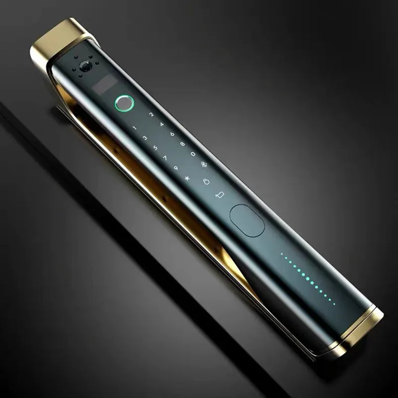 HI TOWER | Smart Lock With High Quality Camera, Remote APP Unlock, Electronic Fingerprint, Digital Card, Key & Passcode .
