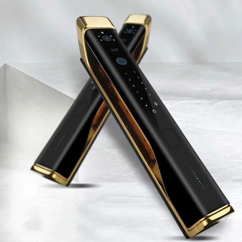HI TOWER | Smart Lock With High Quality Camera, Remote APP Unlock, Electronic Fingerprint, Digital Card, Key & Passcode .