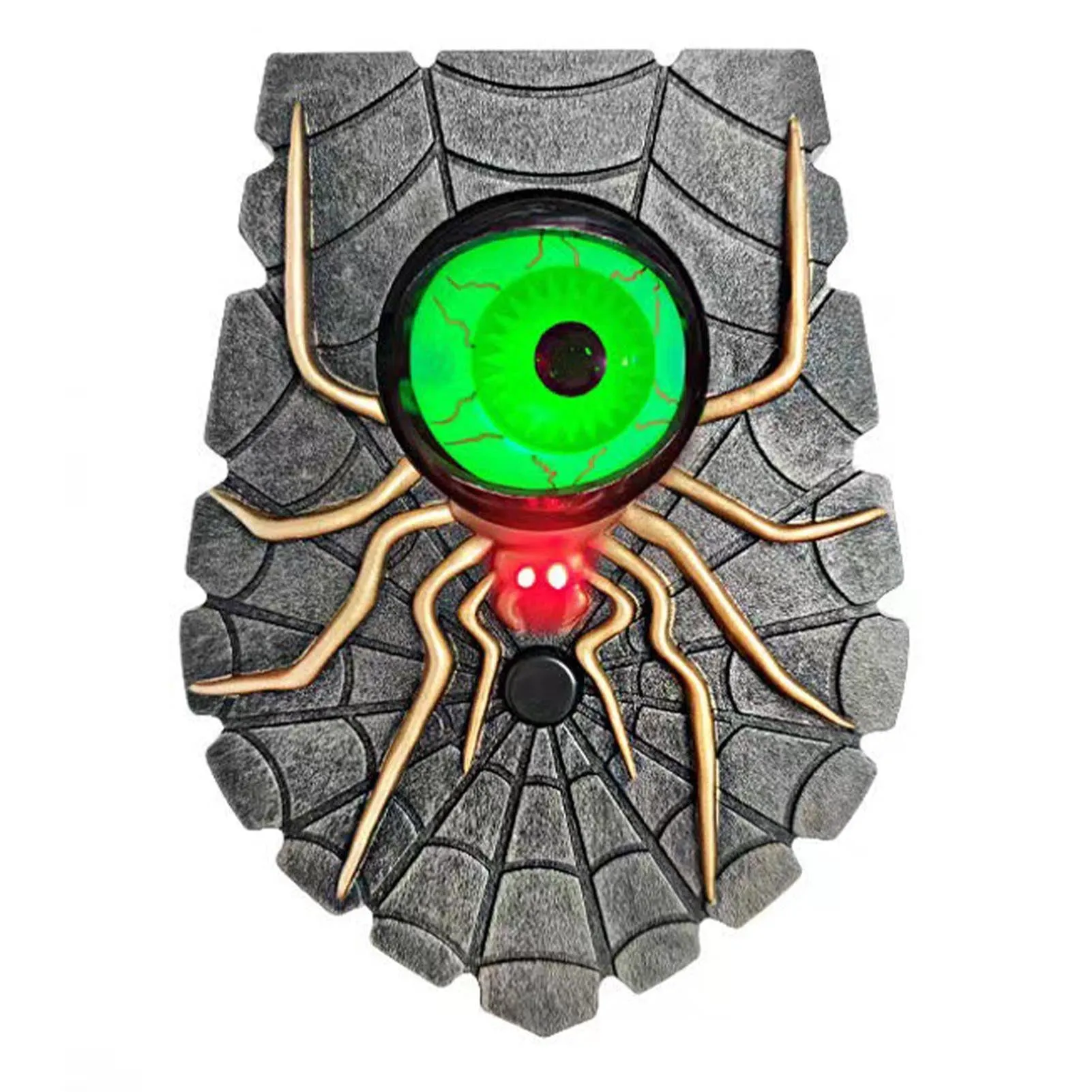 🎃Hot Sale-Halloween Big Eye Spider Doorbell with Spooky Sounds