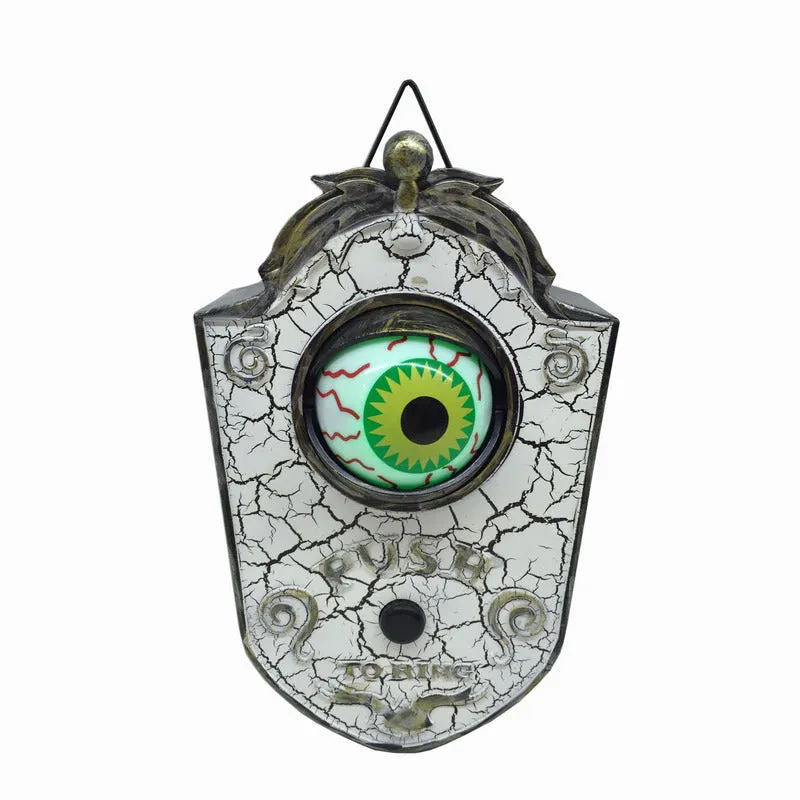 🎃Hot Sale-Halloween Big Eye Spider Doorbell with Spooky Sounds