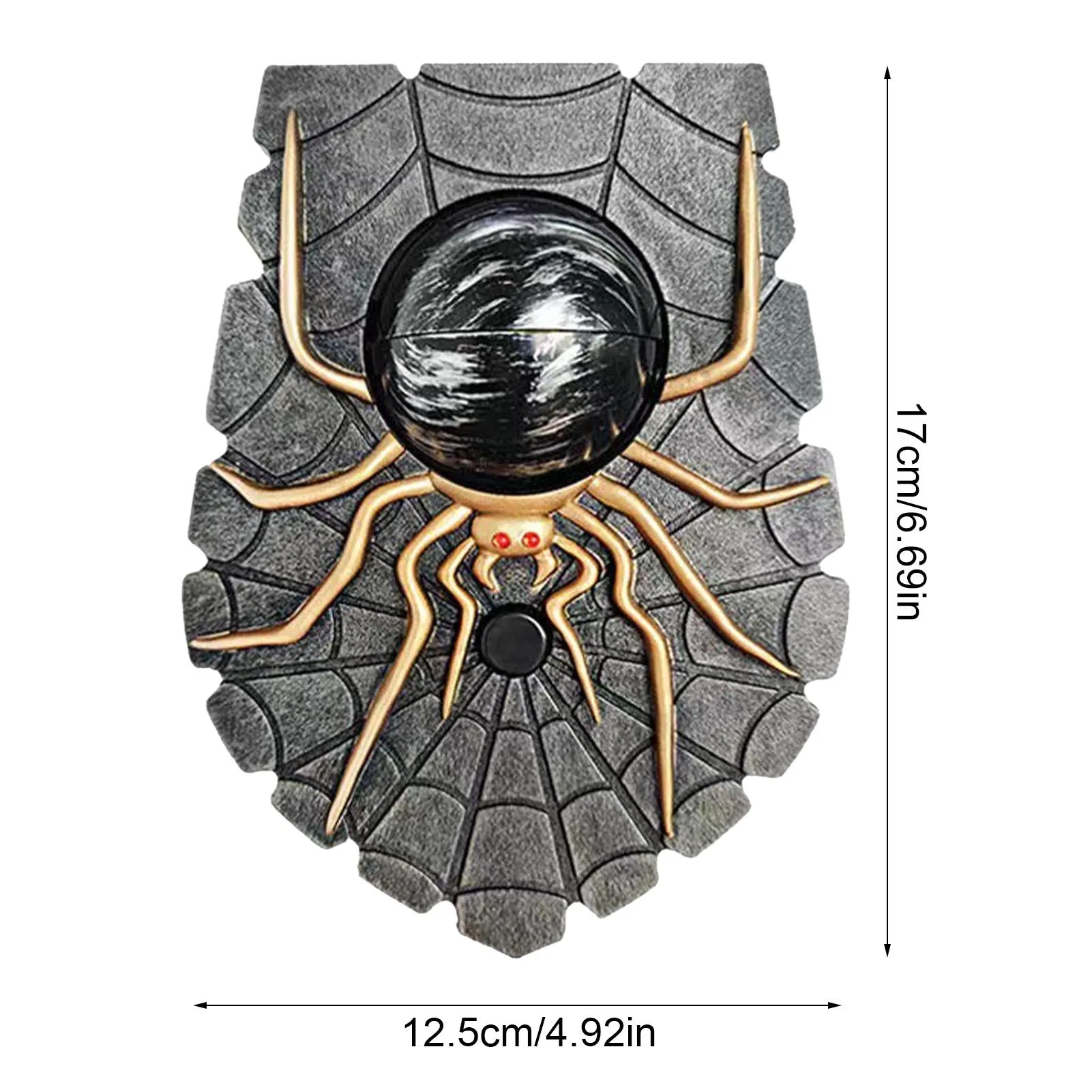 🎃Hot Sale-Halloween Big Eye Spider Doorbell with Spooky Sounds