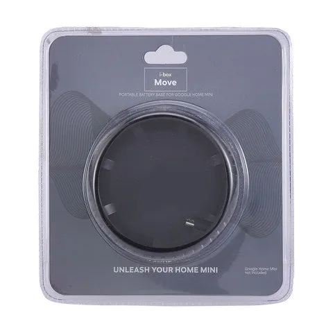 i-Box Move Portable Battery Base for Google Home Mini