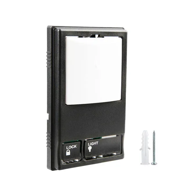 KeylessFactory - KeyChain Garage Door Remote Opener - Compatible with Liftmaster multifunction Garage Wall Keypad Control Panel
