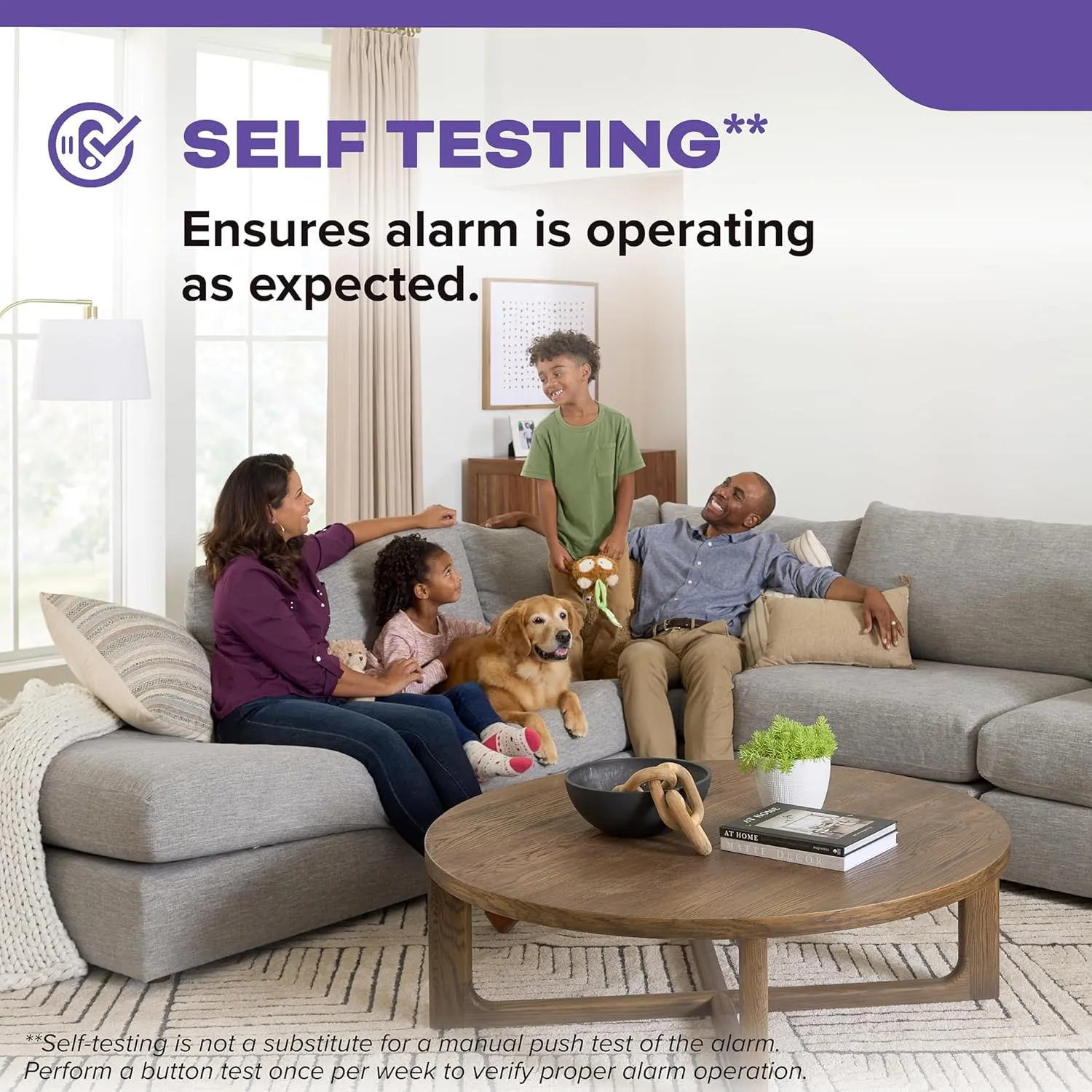 Kidde 30CUAR-V Hardwired Smoke & Carbon Monoxide Detector, AA Battery Backup, Voice Alerts, Interconnectable, LED Warning Light Indicators, White