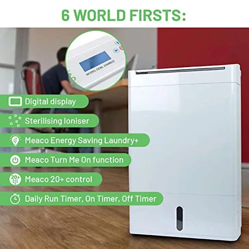 kitchelat Air Dehumidifier DD8L Zambezi - Desiccant Energy Saving Dehumidifier