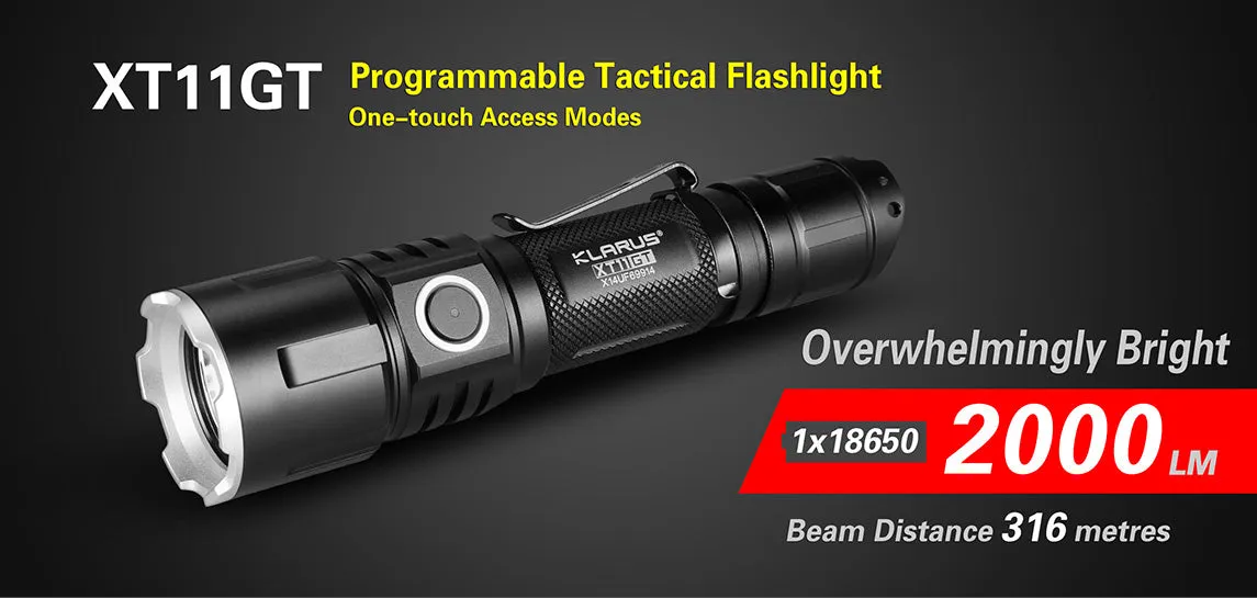 Klarus XT11GT 2000 Lumens