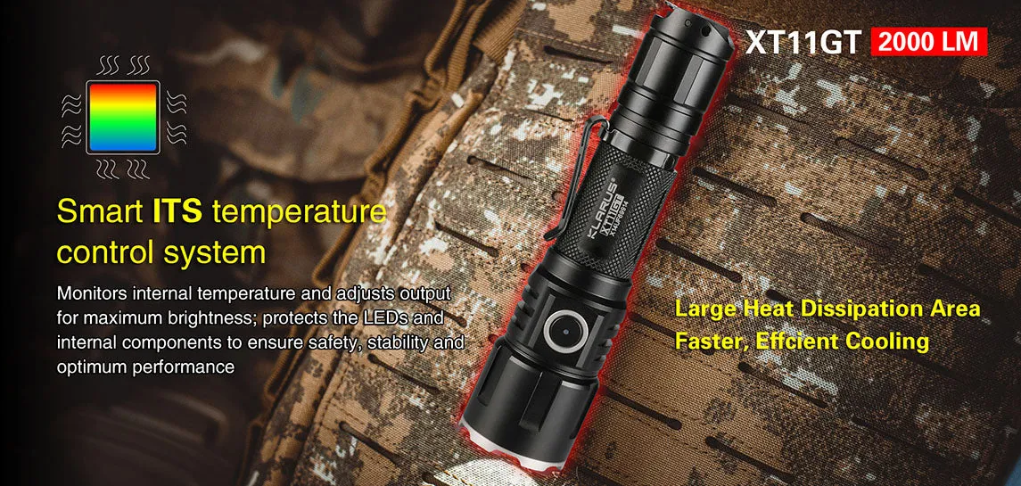 Klarus XT11GT 2000 Lumens