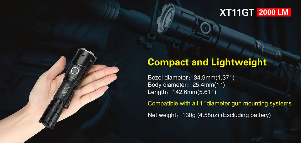 Klarus XT11GT 2000 Lumens