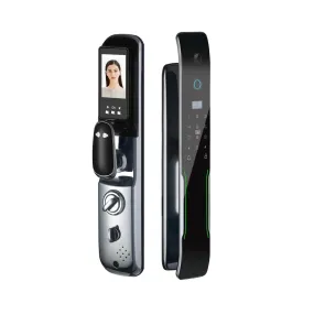 Lightship Black | Smart Biometric Fingerprint Door Lock