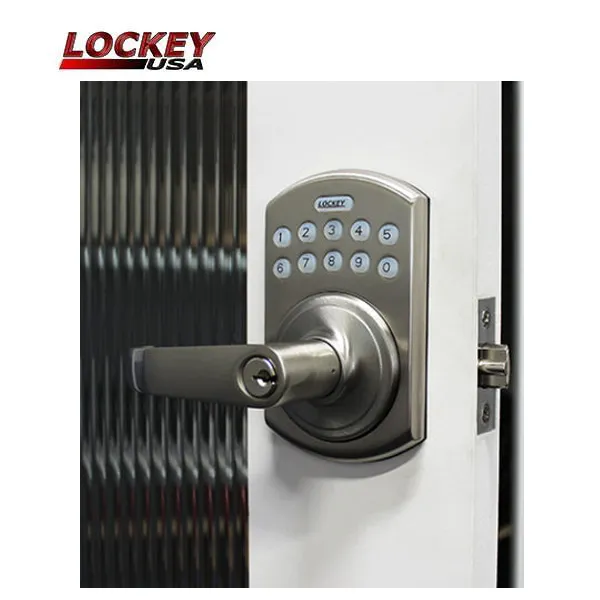 Lockey - E995 - Electronic Keypad Lever Set w/ Remote Control