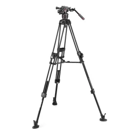 Manfrotto Kit Video Aluminium Fast Twin and 608 Tripod