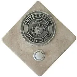 Marine Corps Stone Doorbell