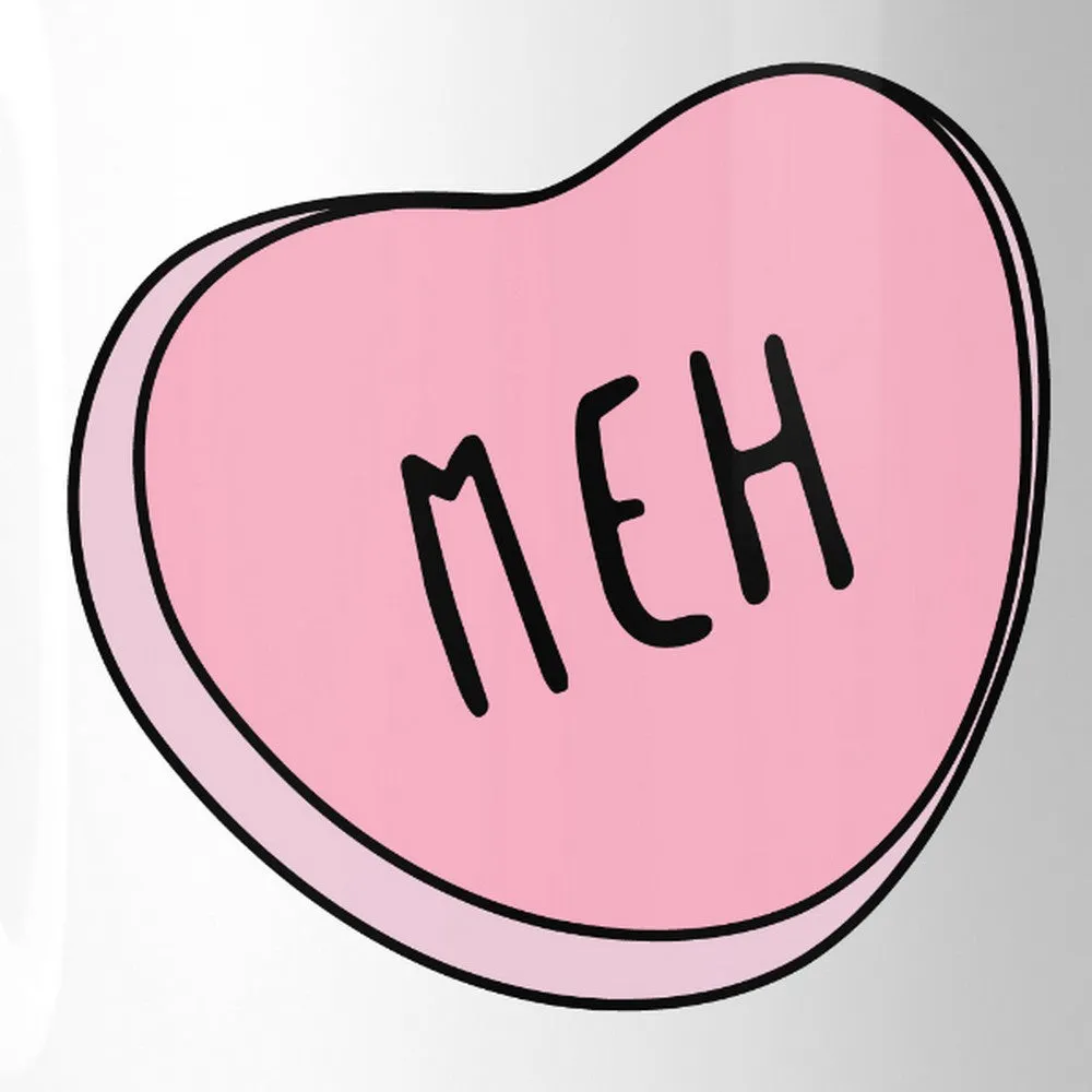 Meh 11Oz Coffee Mug Dishwasher Microwave Safe Cute Graphic Mug