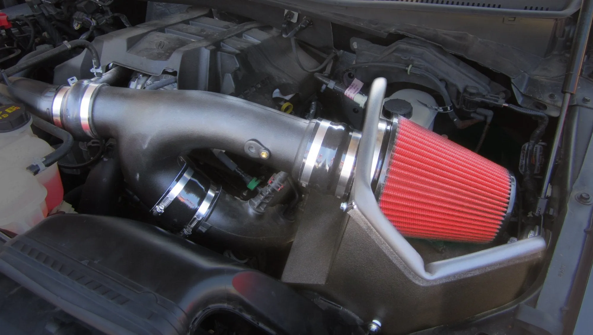 Metal Shielded Air Intake (319635) 2015-20 Ford F-150 EcoBoost 2.7L T, 2015-16 F-150 EcoBoost 3.5L T