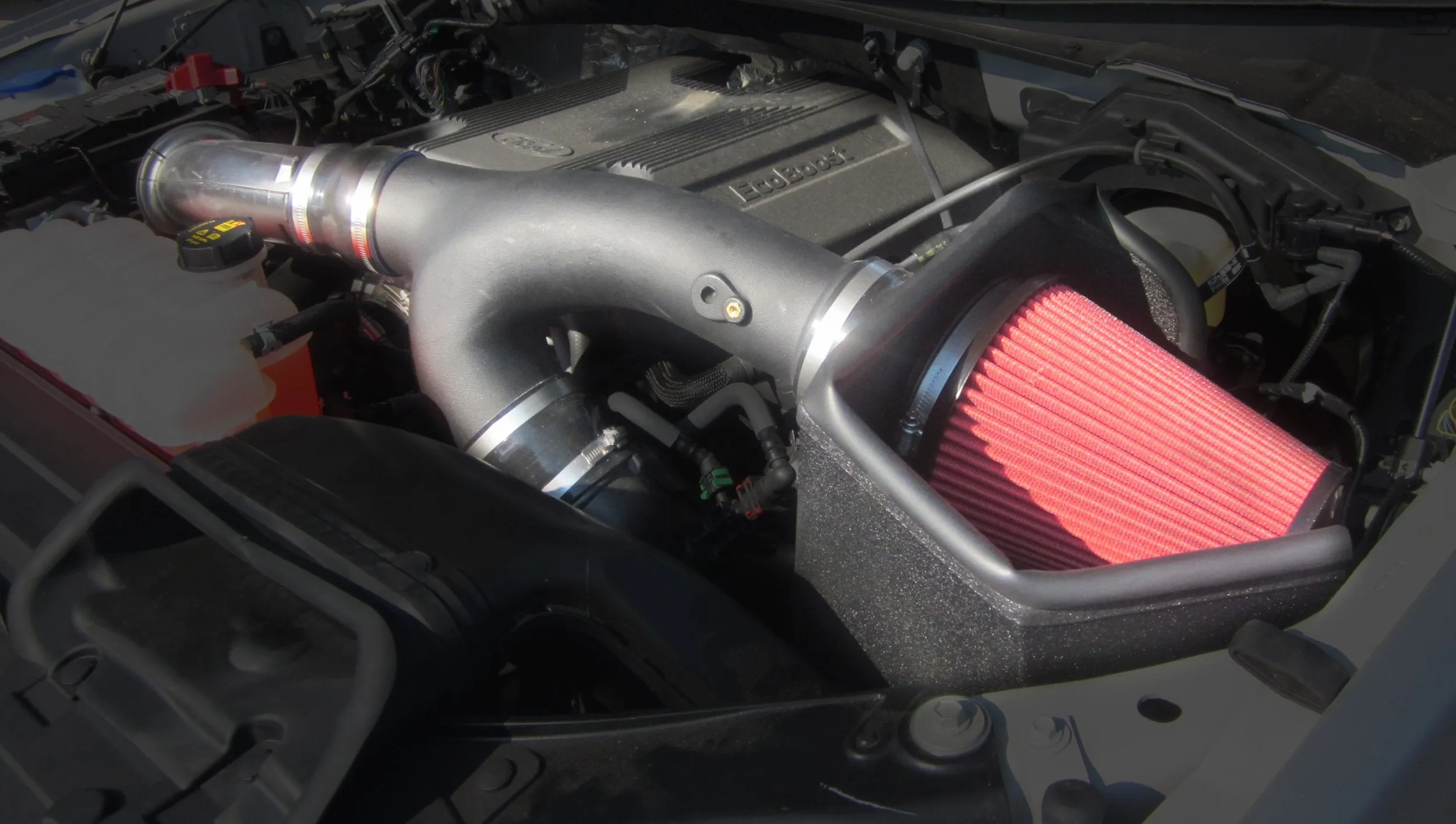 Metal Shielded Air Intake (319735) 2017-20 Ford F-150 EcoBoost 3.5L T, F-150 Raptor EcoBoost 3.5L T