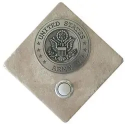 Military Stone Doorbell US Army