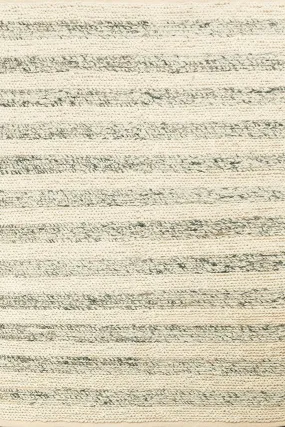 Milo Bleach White Shuttle Weave Durrie With Hamming