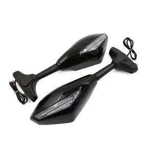 MIRROR INDICATOR BLACK DUAL SIDE