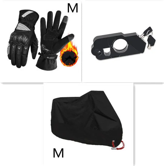 Motorcycle lock horn lock