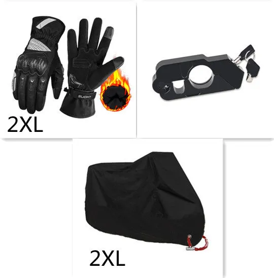Motorcycle lock horn lock