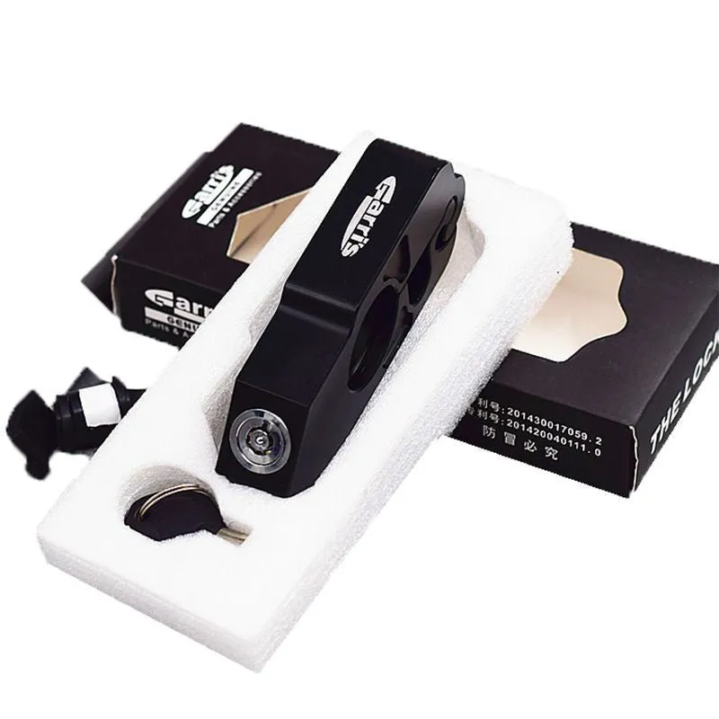 Motorcycle lock horn lock
