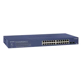 Netgear Gigabit PoE  Smart Managed Pro Switches  24-Port   GS724TP