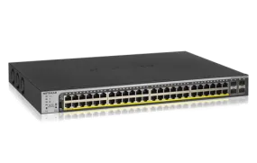 Netgear GS752TPP Switch, 48-Port 760W Gigabit POE  Ethernet Smart Managed Pro, with 4 SFP Ports