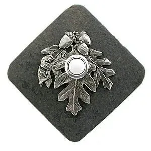 Oak Leaves Stone Doorbell