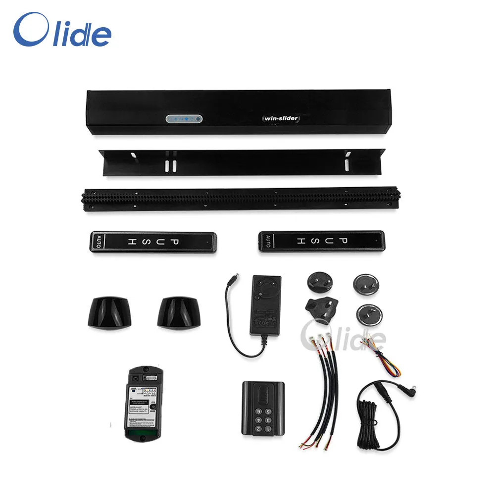 Olide Home Automatic Sliding Door Operator For Pet, Residential Patio Door Opener with Wireless Infrared Sensors