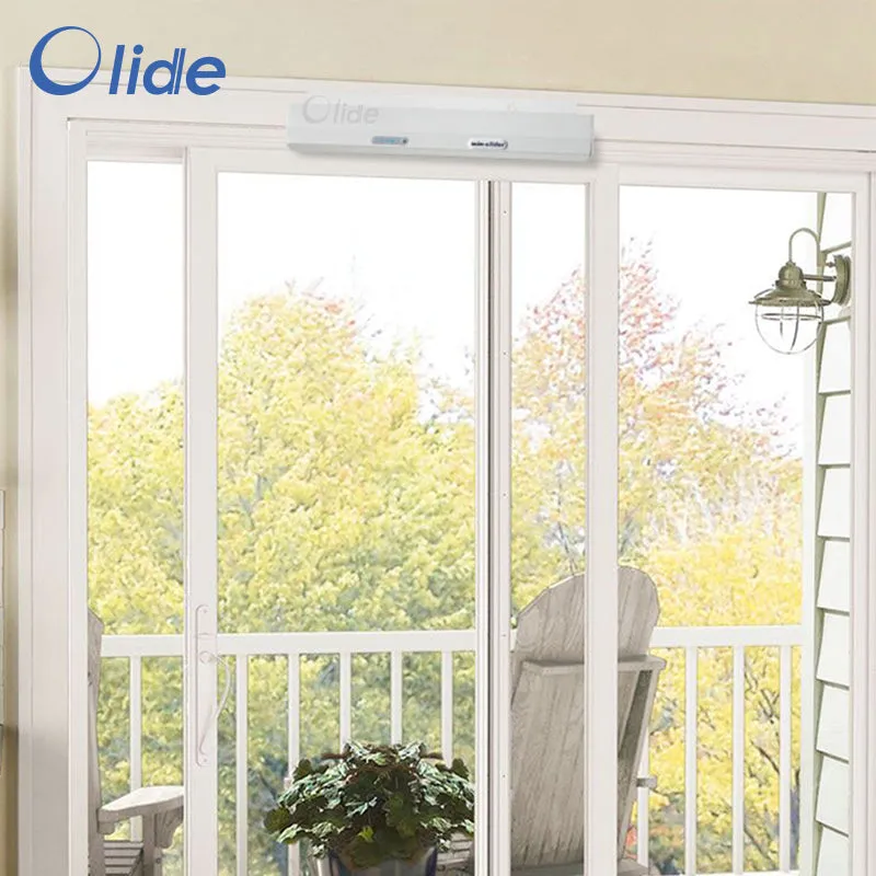 Olide Home Automatic Sliding Door Operator For Pet, Residential Patio Door Opener with Wireless Infrared Sensors