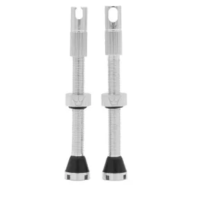 Peaty's x Chris King Tubeless MK2 Valves 60mm Silver