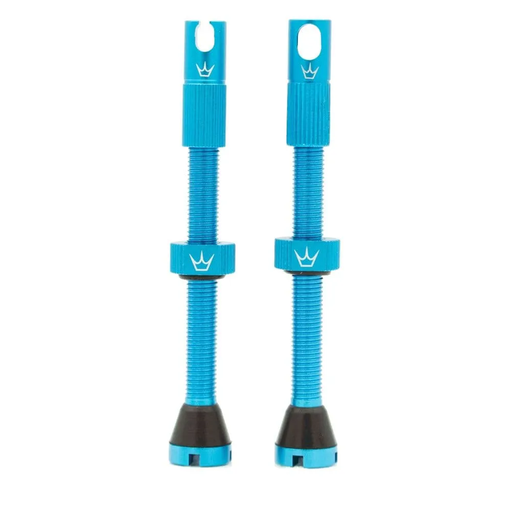Peaty's x Chris King Tubeless MK2 Valves 60mm Turquoise