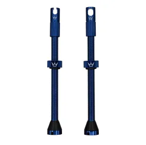 Peaty's x Chris King Tubeless MK2 Valves 80mm Navy
