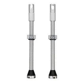 Peaty's x Chris King Tubeless MK2 Valves 80mm Silver