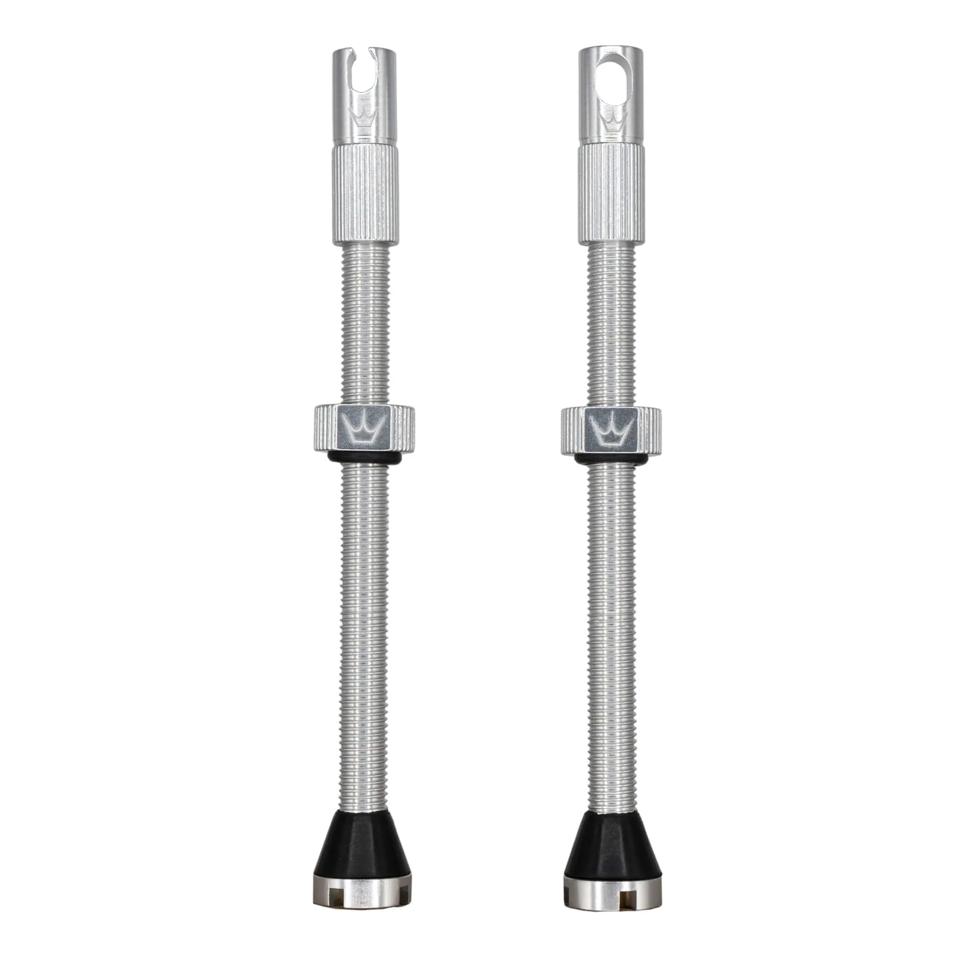 Peaty's x Chris King Tubeless MK2 Valves 80mm Silver