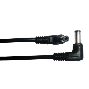 Pegasus Astro Pack of 2 x 2.1 to 2.1 Cables, Angled 90 degrees 1.0m