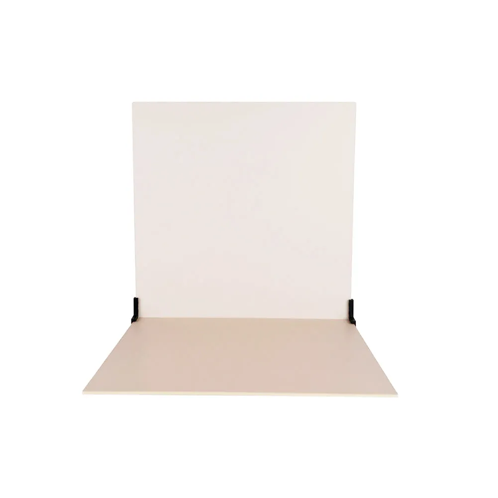 ProBoards Flat Lay Photography Rigid Beige Brown Backdrop - Bare Necessities (60cm x 60cm) (DEMO STOCK)