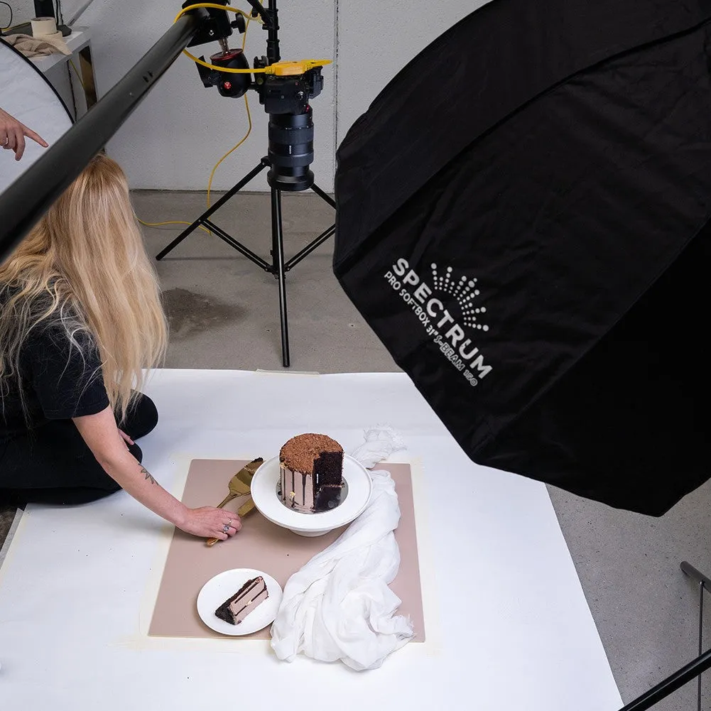 ProBoards Flat Lay Photography Rigid Beige Brown Backdrop - Bare Necessities (60cm x 60cm) (DEMO STOCK)