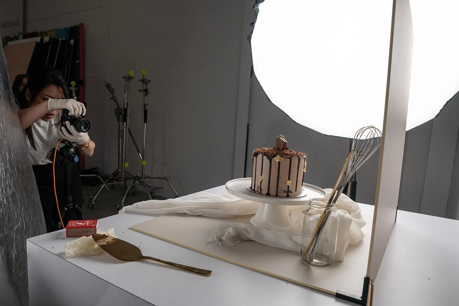 ProBoards Flat Lay Photography Rigid Beige Brown Backdrop - Bare Necessities (60cm x 60cm) (DEMO STOCK)