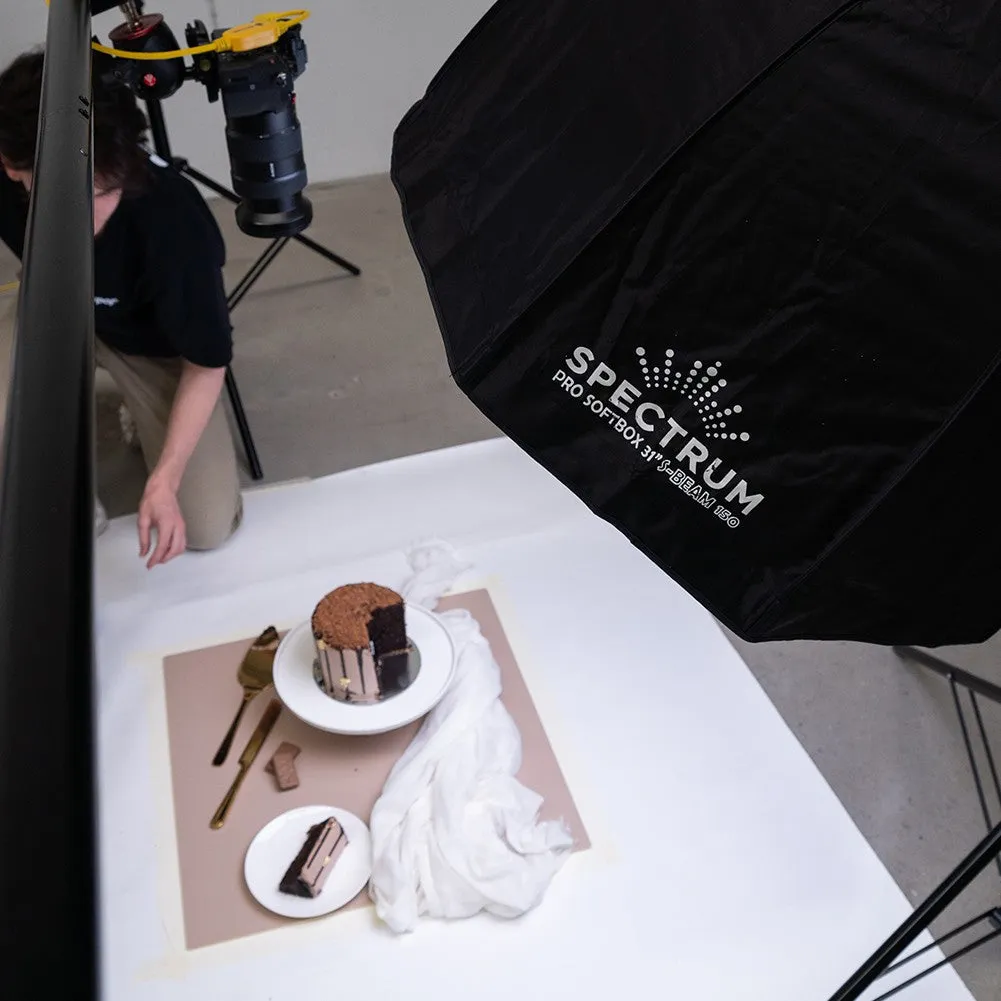 ProBoards Flat Lay Photography Rigid Beige Brown Backdrop - Bare Necessities (60cm x 60cm) (DEMO STOCK)