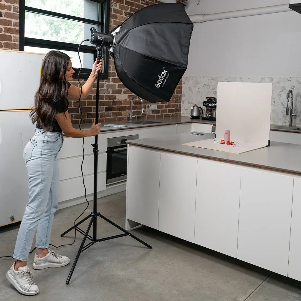 ProBoards Flat Lay Photography Rigid Beige Brown Backdrop - Bare Necessities (60cm x 60cm) (DEMO STOCK)